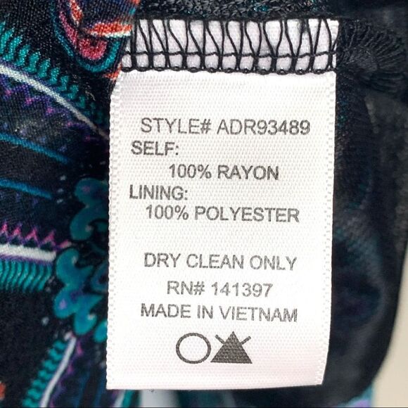 ASTR Green 1970’s Floral Geo Print Dress Size Small - Picture 8 of 8